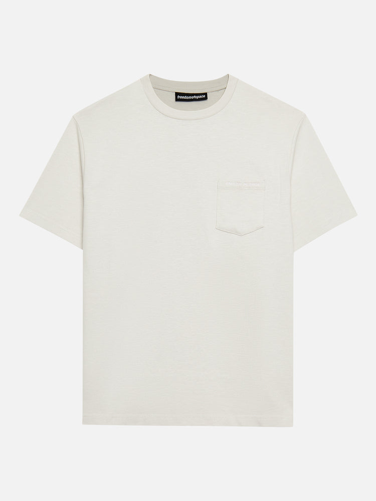 POCKET LOGO T-SHIRT GREY