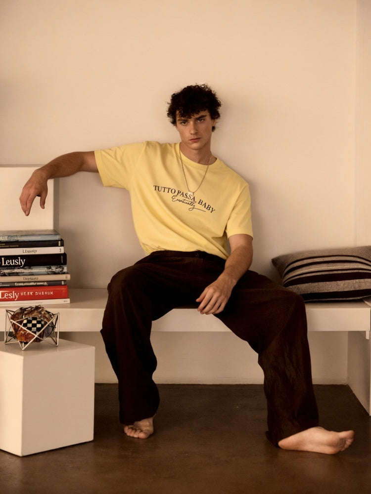 Tutto Passa T-Shirt Butter Yellow