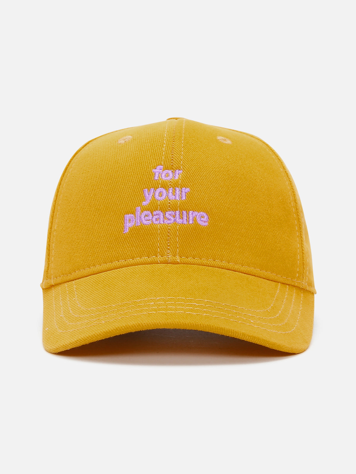 For Your Pleasure Cap Yellow