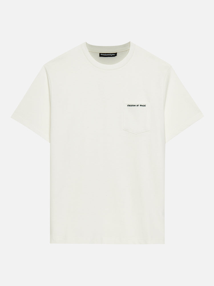 POCKET LOGO T-SHIRT WHITE