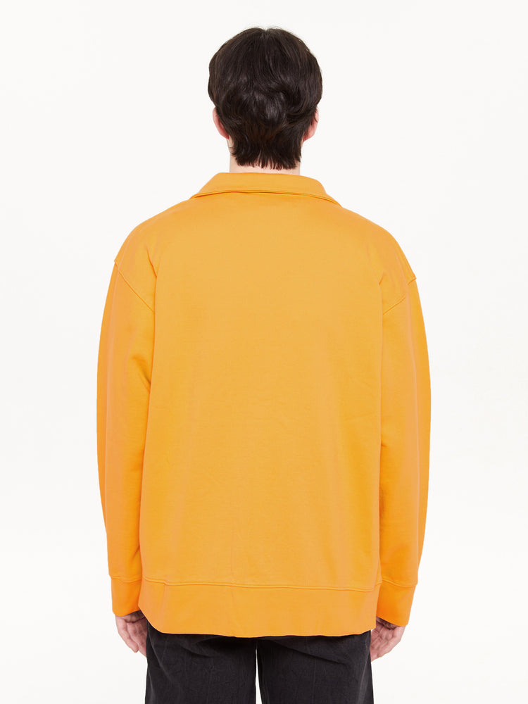 Logo Sweater Jacket Pale Orange