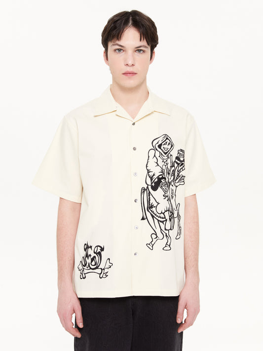 HAND DRAWN EMBROIDERED SHIRT