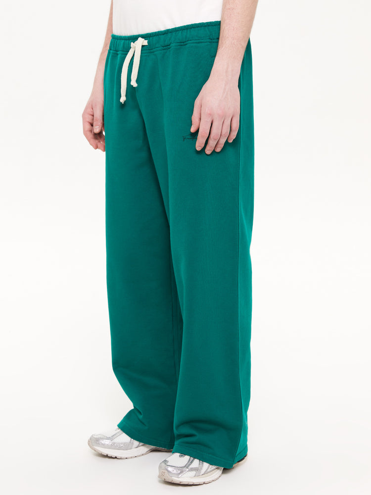 SIGNATURE LOOSE FIT LOUNGE PANTS GREEN