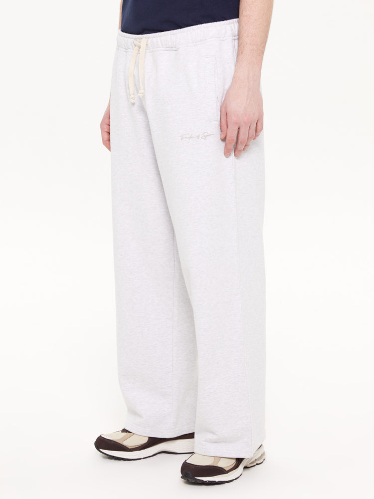 SIGNATURE LOOSE FIT LOUNGE PANTS GREY MARL