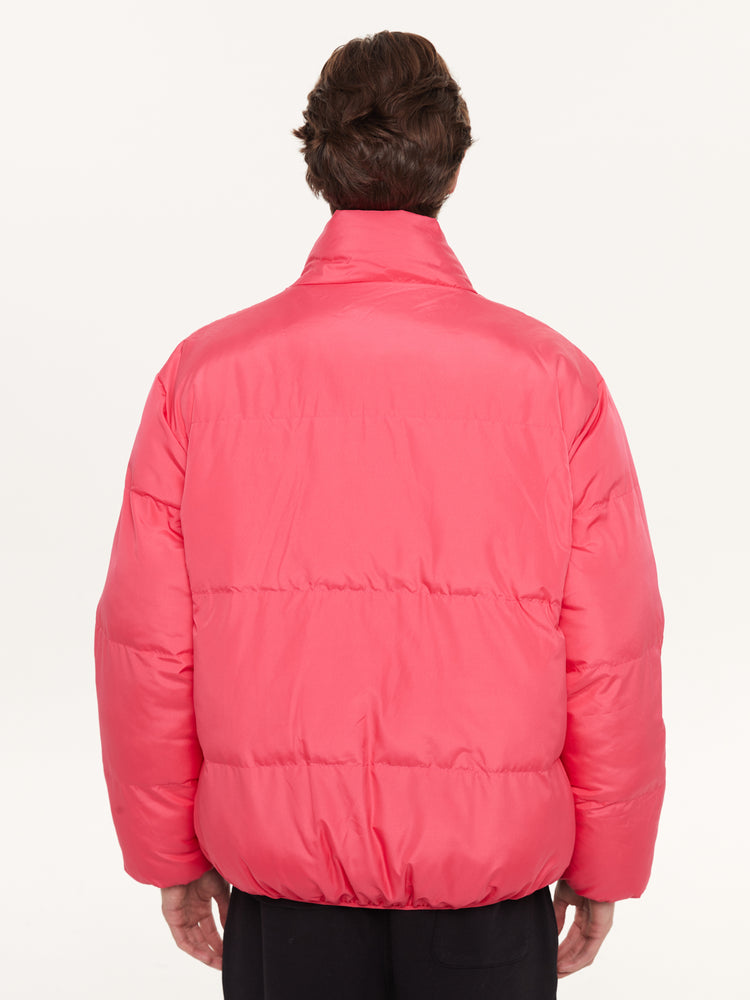 REVERSIBLE PUFFER JACKET PINK