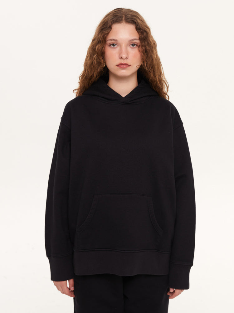 A SIMPLE HOODIE BLACK