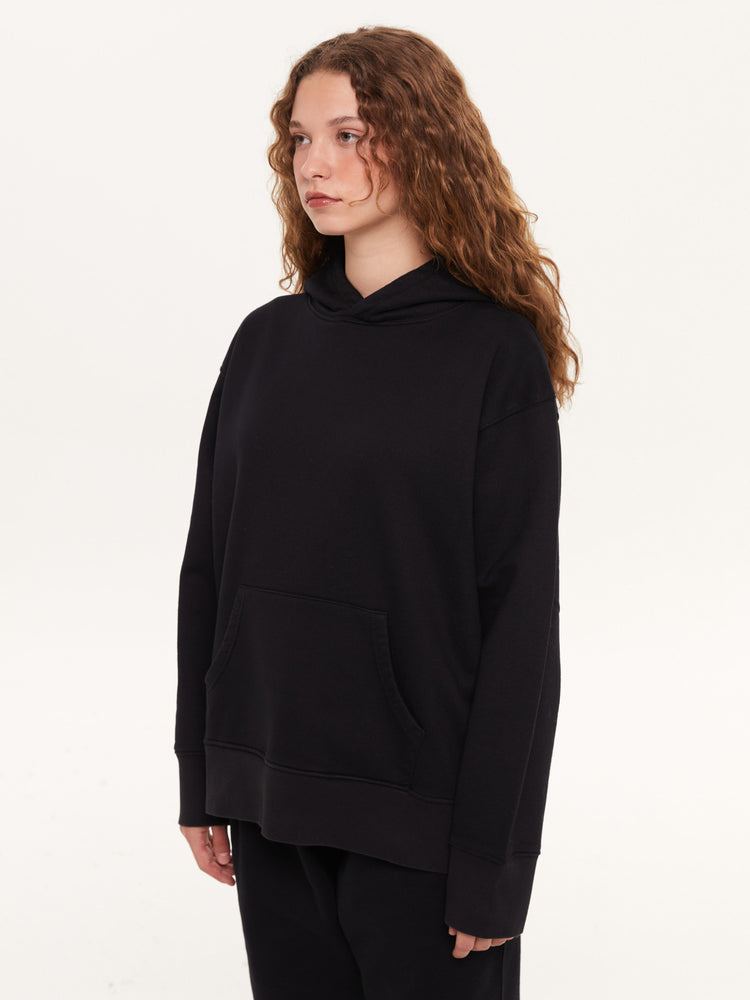 A SIMPLE HOODIE BLACK