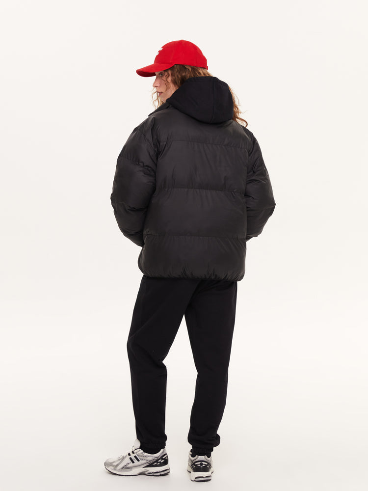 REVERSIBLE PUFFER JACKET BLACK