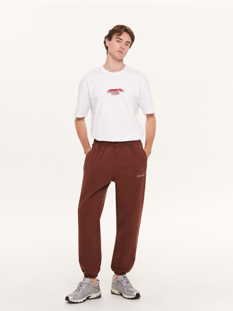 SIGNATURE LOUNGE PANTS BROWN