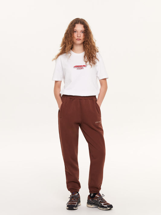 SIGNATURE LOUNGE PANTS BROWN