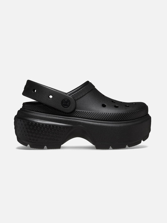 CROCS STOMP CLOG BLACK