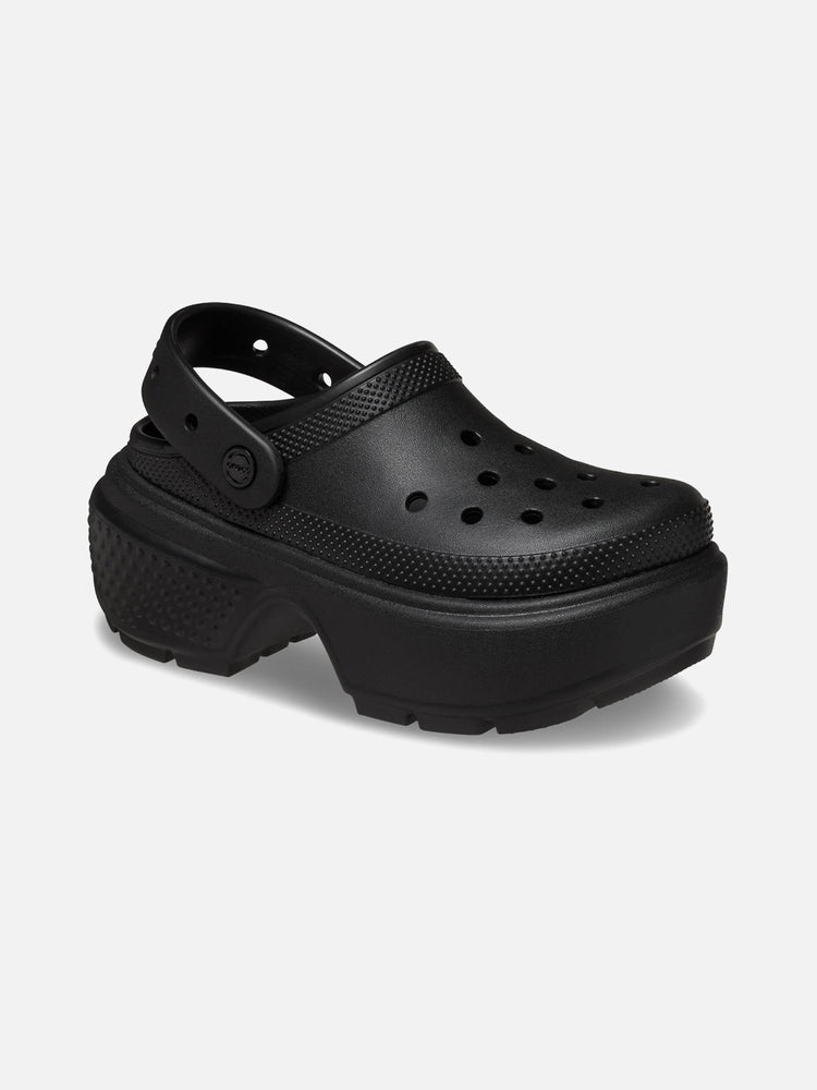 CROCS STOMP CLOG BLACK