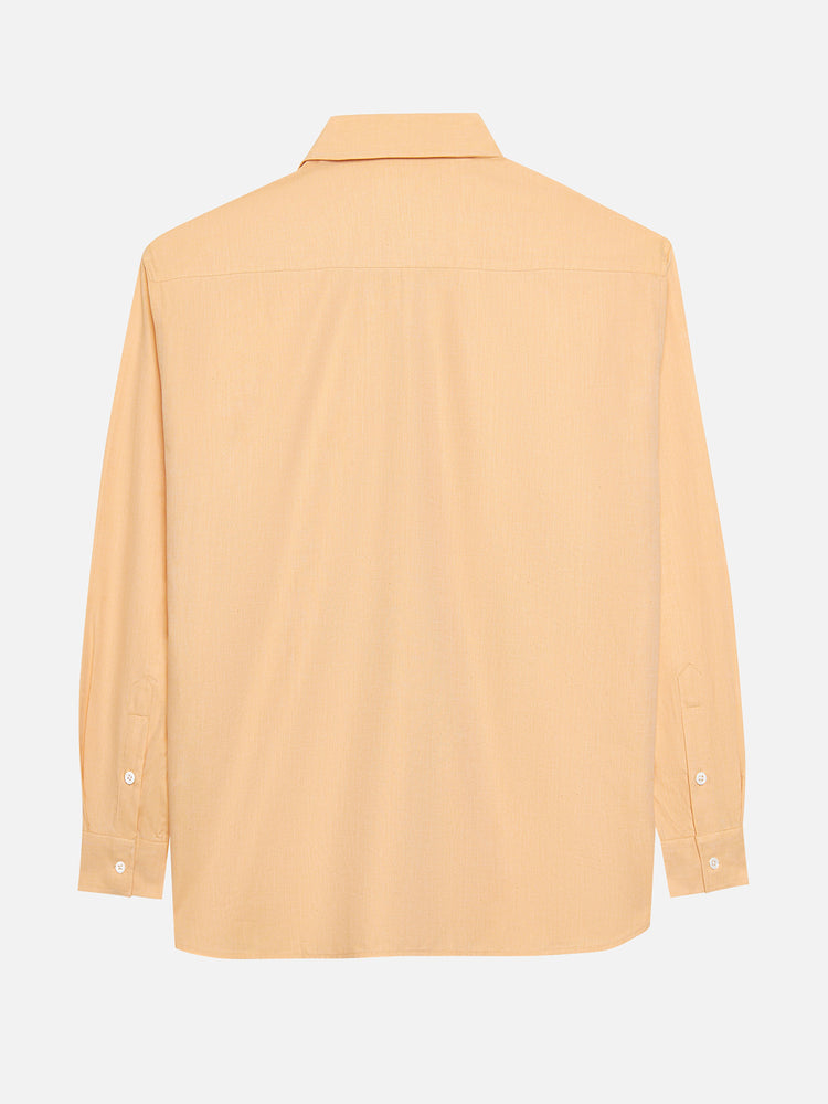 LONG SLEEVE SHIRT TERRACOTA