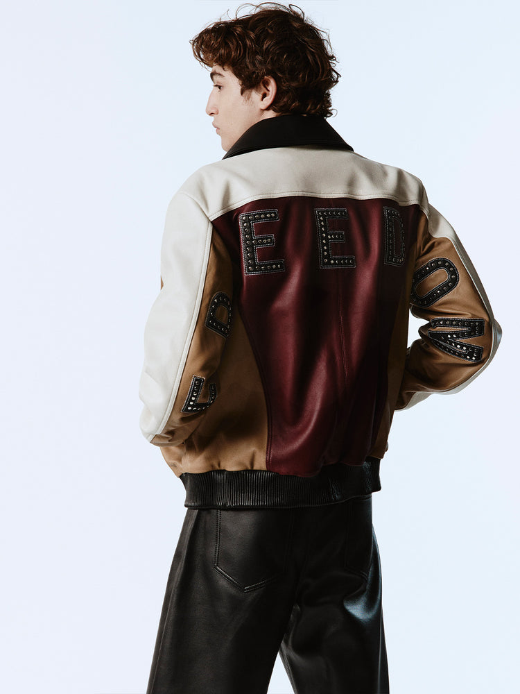 OLD SCHOOL LEATHER JACKET