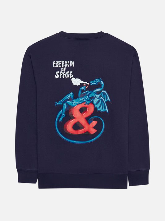 Dragon Sweatshirt Navy