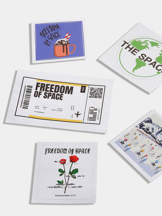 FREEDOM OF SPACE STICKERS SET 6