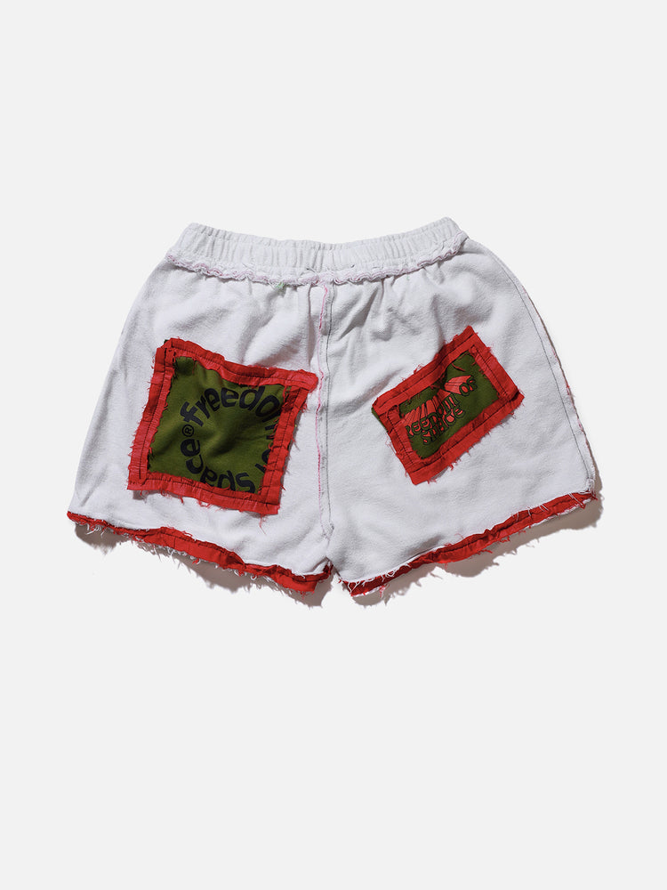 RECONSTRUCTED SWEAT SHORTS 2