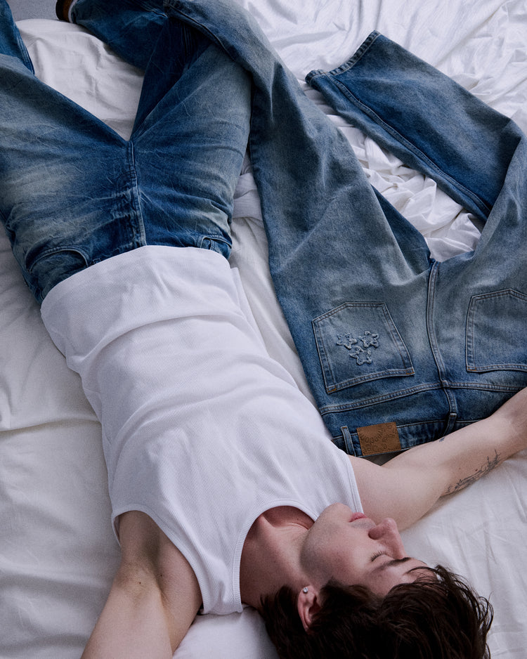 CLOUD CRUSH WASH LOOSE FIT JEANS