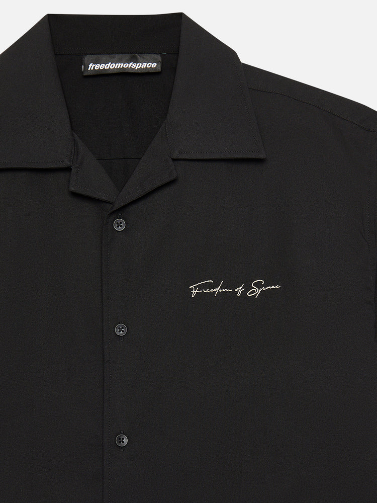 SIGNATURE LONG SLEEVE SHIRT BLACK