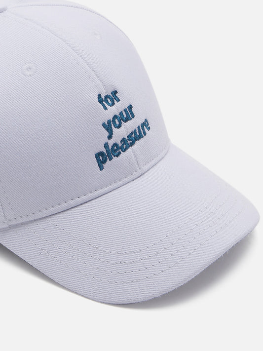 FOR YOUR PLEASURE CAP WHITE