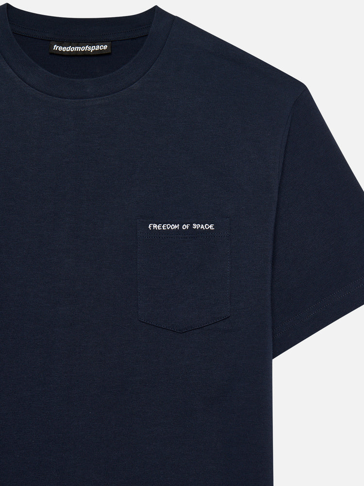 POCKET LOGO T-SHIRT NAVY