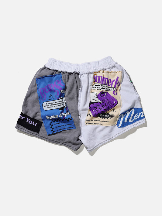 RECONSTRUCTED SWEAT SHORTS 5