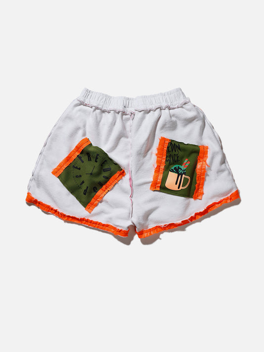 RECONSTRUCTED SWEAT SHORTS 6