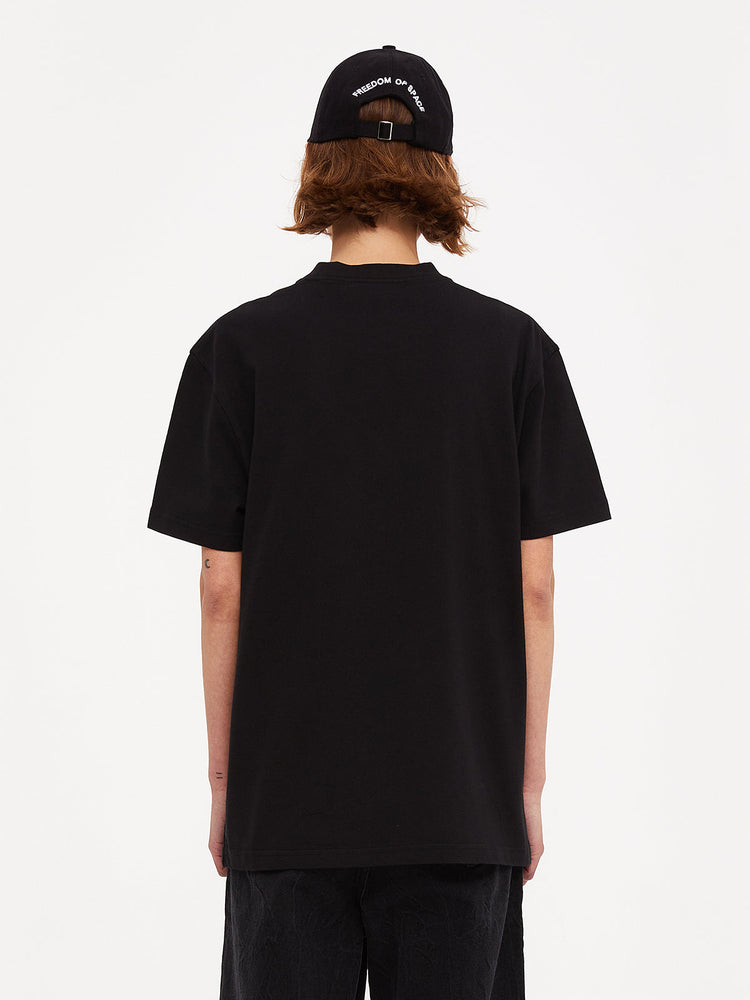 CIRCLE LOGO T-SHIRT BLACK