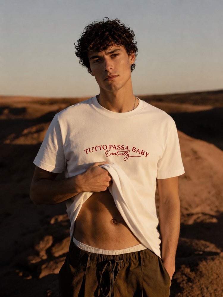 TUTTO PASSA T-SHIRT MILKY WHITE