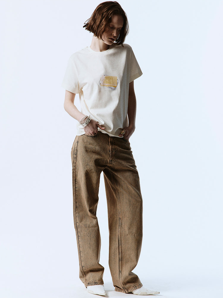 SOAP T-SHIRT OFF WHITE