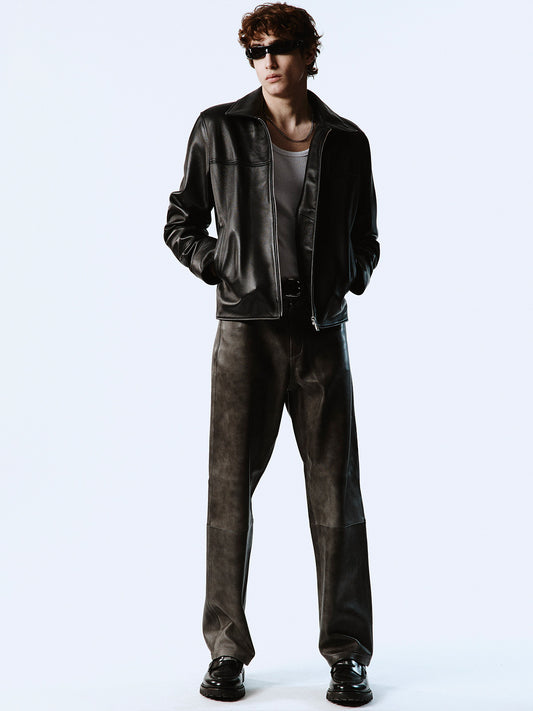DRAGON LEATHER JACKET