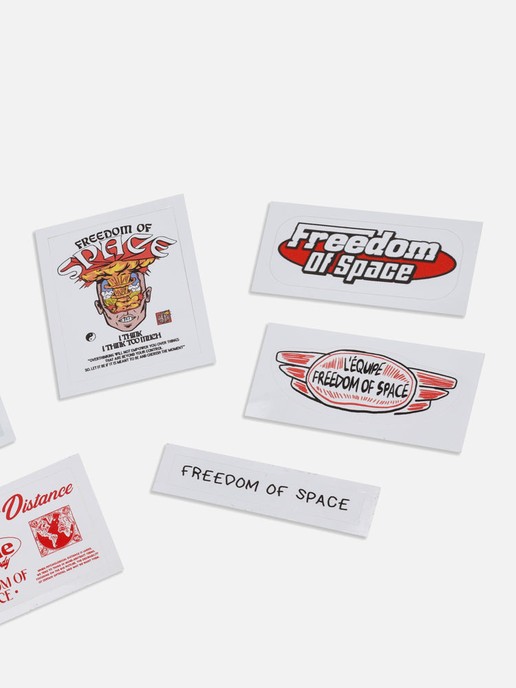 FREEDOM OF SPACE STICKERS SET 5