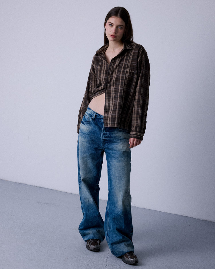 CLOUD CRUSH WASH LOOSE FIT JEANS
