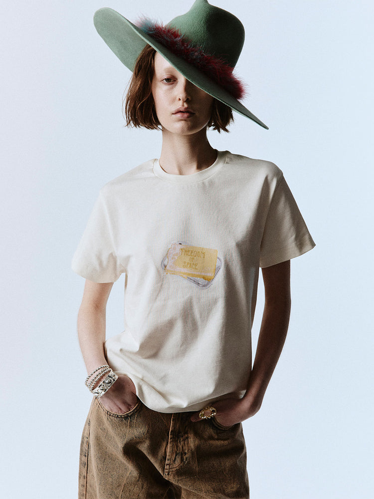 SOAP T-SHIRT OFF WHITE