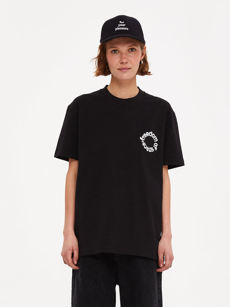 CIRCLE LOGO T-SHIRT BLACK