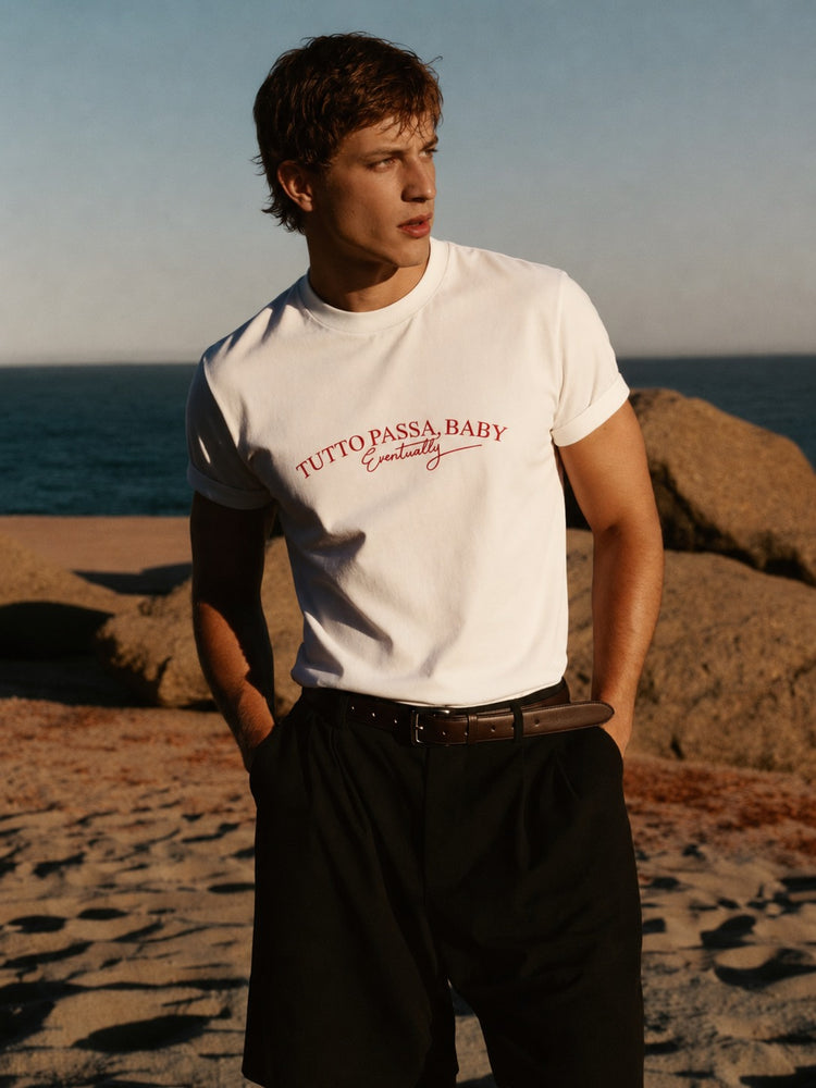 TUTTO PASSA T-SHIRT MILKY WHITE