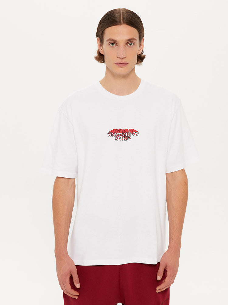 I THINK I THINK TOO MUCH T-SHIRT WHITE