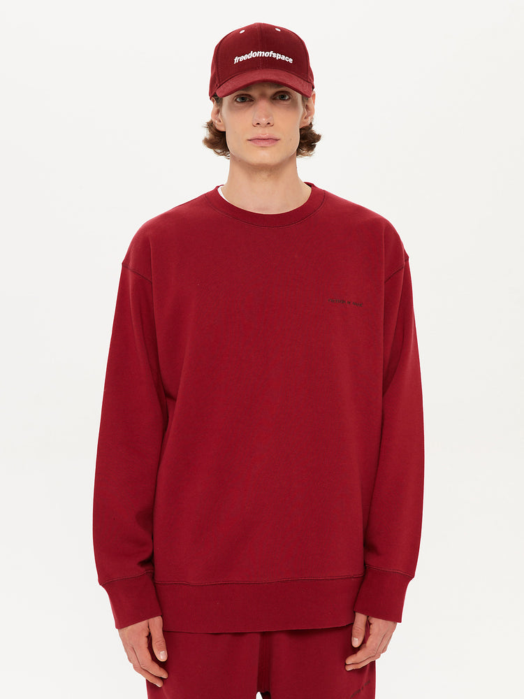 UNIFORM SWEATSHIRT BURGUNDY