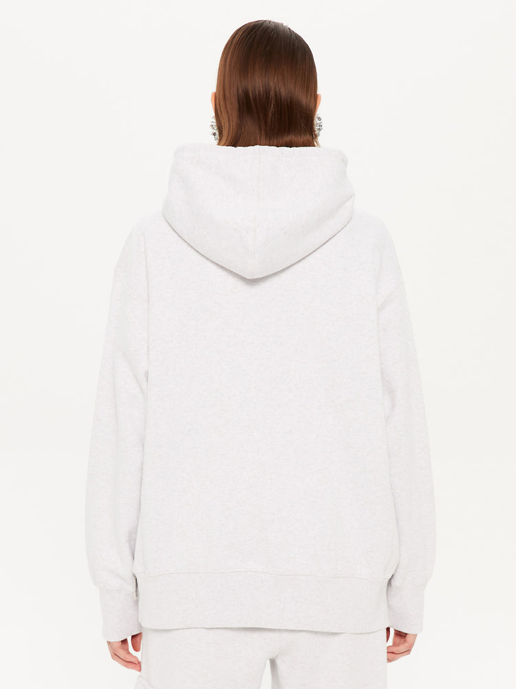 SIGNATURE HOODIE GREY MARL