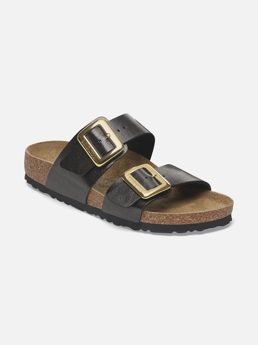 BIRKENSTOCK SYDNEY LUXE BUCKLE GRACEFUL LICORICE