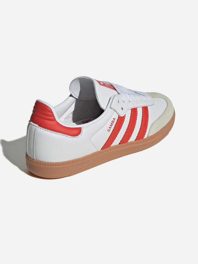 ADIDAS SAMBA OG WHITE / SOLAR RED