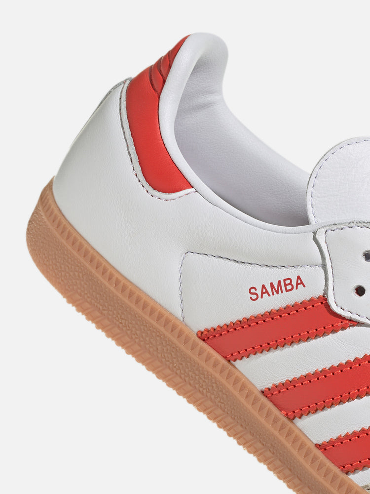 ADIDAS SAMBA OG WHITE / SOLAR RED