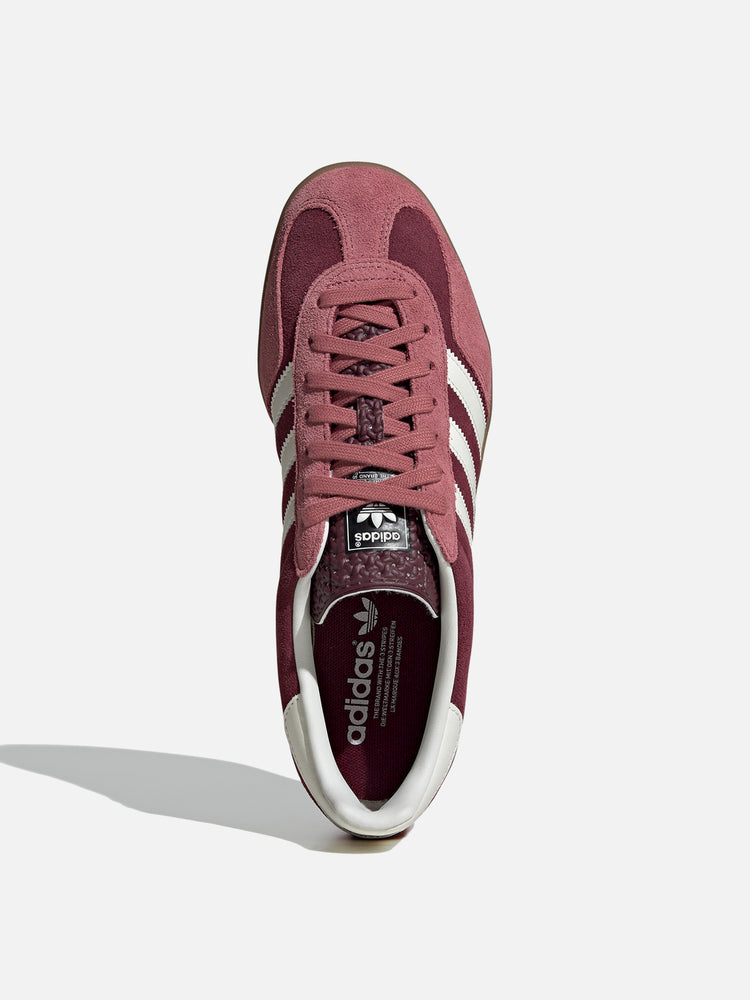 ADIDAS GAZELLE INDOOR MAROON / WHITE