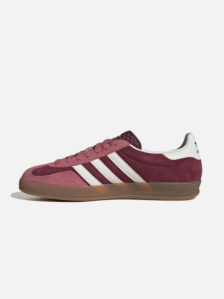 ADIDAS GAZELLE INDOOR MAROON / WHITE