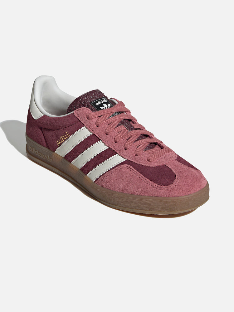 ADIDAS GAZELLE INDOOR MAROON / WHITE