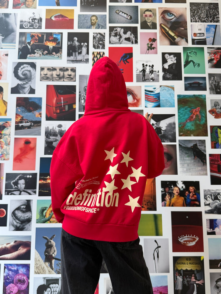 DEFINITION HOODIE RED
