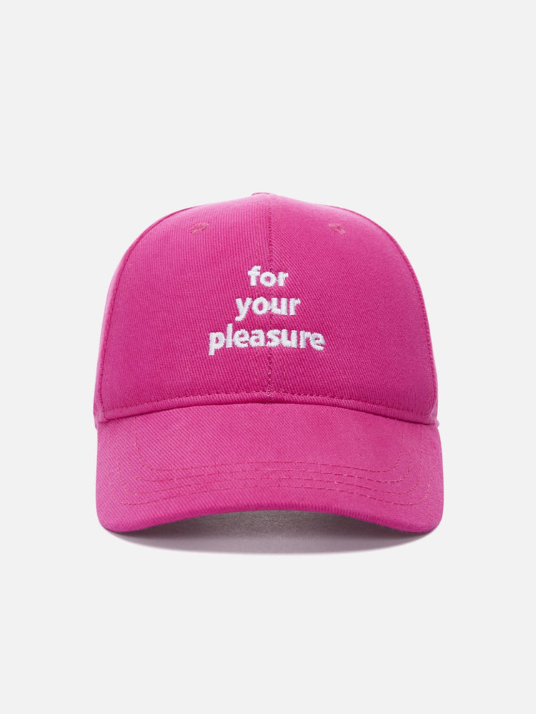 FOR YOUR PLEASURE CAP PINK