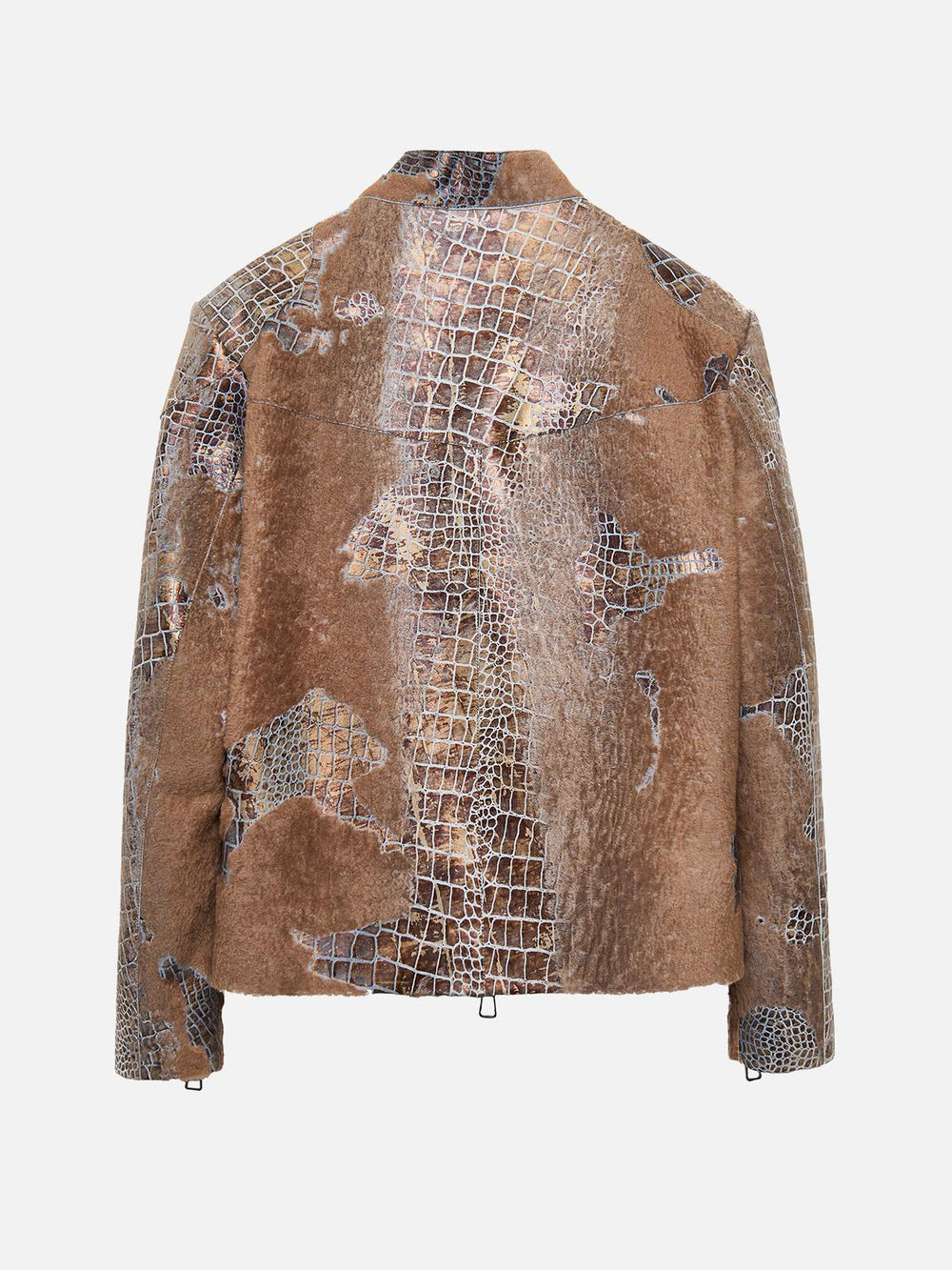 Reconstructed Leather Jacket 01