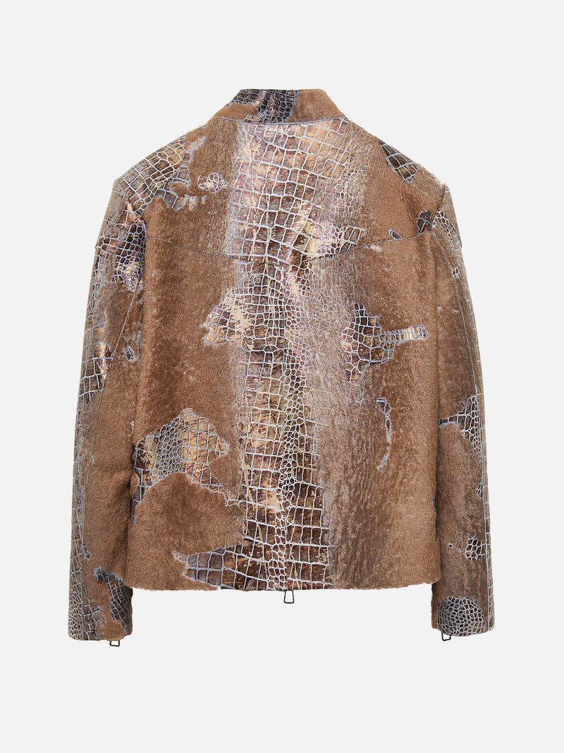 Reconstructed Leather Jacket 01