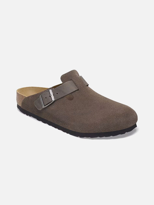 BIRKENSTOCK BOSTON VL LEOLI CONCRETE GREY